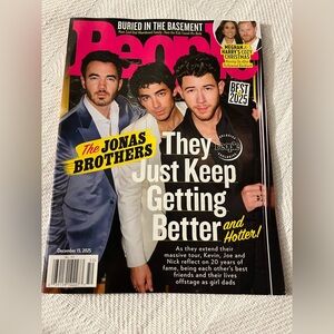 People Magazine Featuring The Jonas Brothers